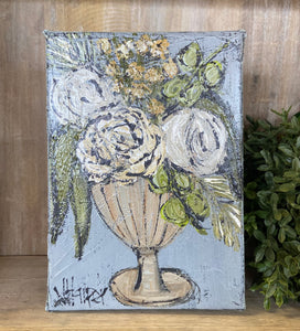 Jill Harper 5" x 7" Floral Bouquet Canvas Art