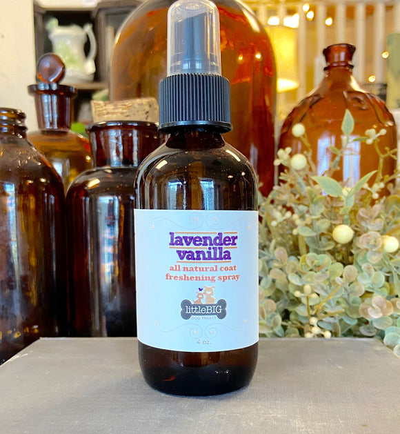 Lavender Vanilla Pet Coat Freshening Spray