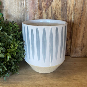 Coconut + Sandalwood 24oz Soy Candle in  Pottery