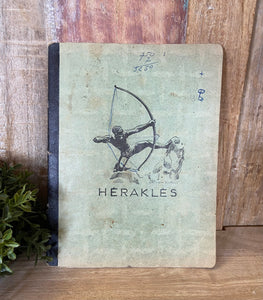 1800's French School Workbook