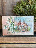 Antique “Easter Greetings” Postcard Early 1900-20's