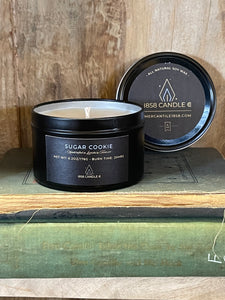 Sugar Cookie 6oz Soy Candle in Travel Tin