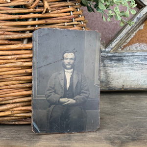 Antique Tin Type Photo- Sold Individually