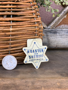 Vintage Lot of Sheriff Badges