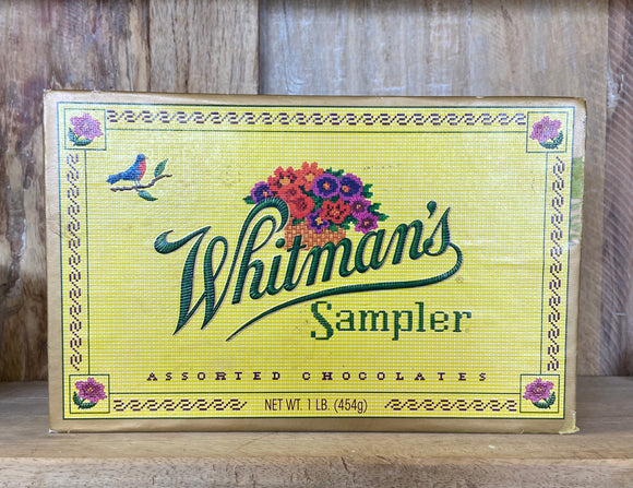 Vintage Whitman's Sampler Candy Box