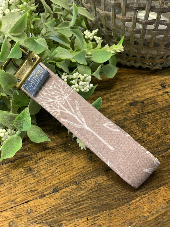 Taupe Floral FOBSKEY