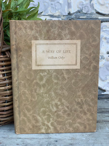 Vintage "A Way of Life" Book
