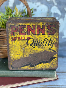 Vintage Penn's Sun Cured Tin