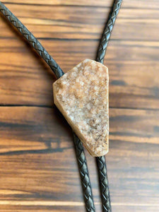 Druzy Bolo Tie