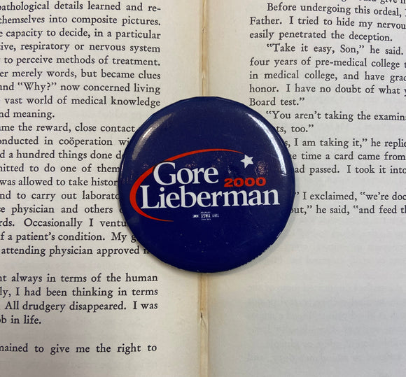2000's Gore/Lieberman Button/Pin