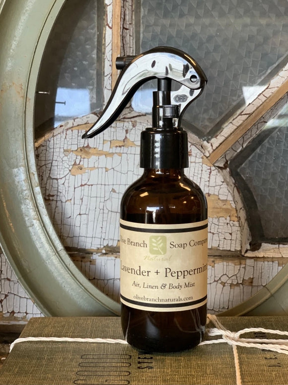 Lavender + Peppermint 4oz Air+Linen Mist