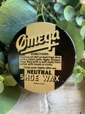 Vintage OMEGA Shoe Wax Creme Jar