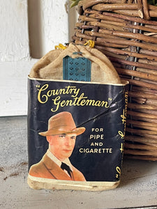 Vintage "Country Gentleman" Pouch With Two Packs of Papers