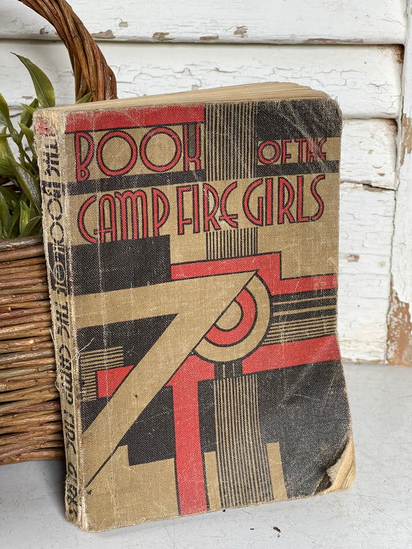 Vintage Book Of The Camp Fire Girls