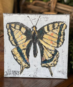 Jill Harper 6" Butterfly Canvas Art