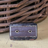 Vintage Magnetic Spare Key Case Tin