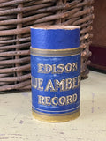 Vintage Edison Blue Amberol Record Container