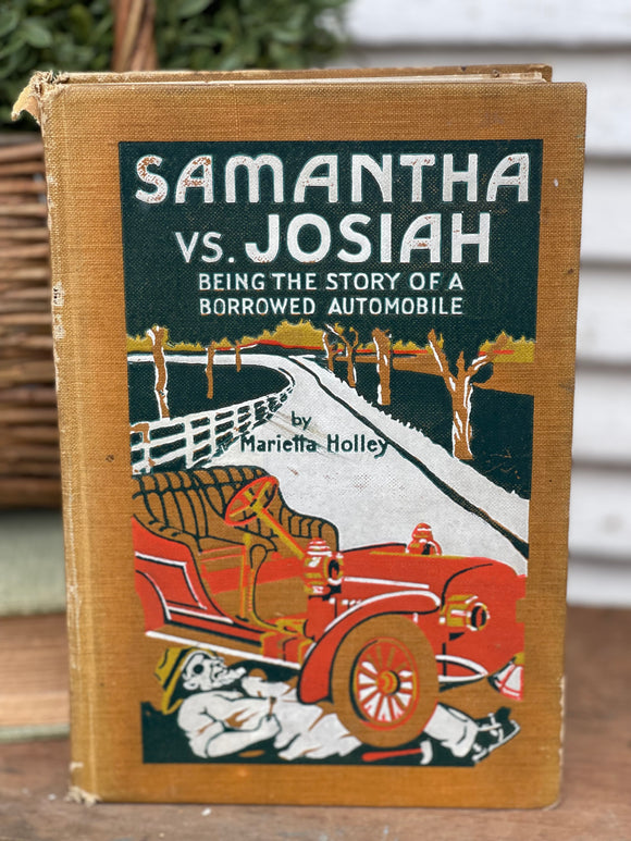 Samantha vs Josiah Antique Book 1906