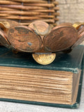 Folk Art Ash Tray Made from Centavos