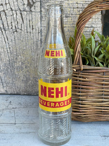 Vintage Nashville TN NEHI Soda Bottle