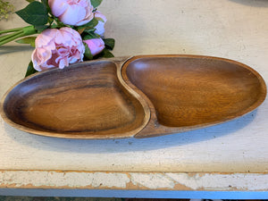 Modern Wooden Bowl Set