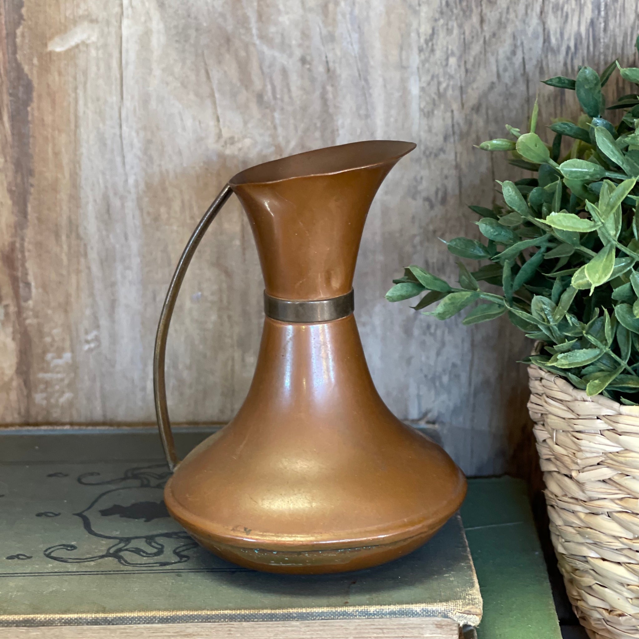 Small Copper and Brass Pitcher – The Gentleman's Stache, DBA Mercantile 1858