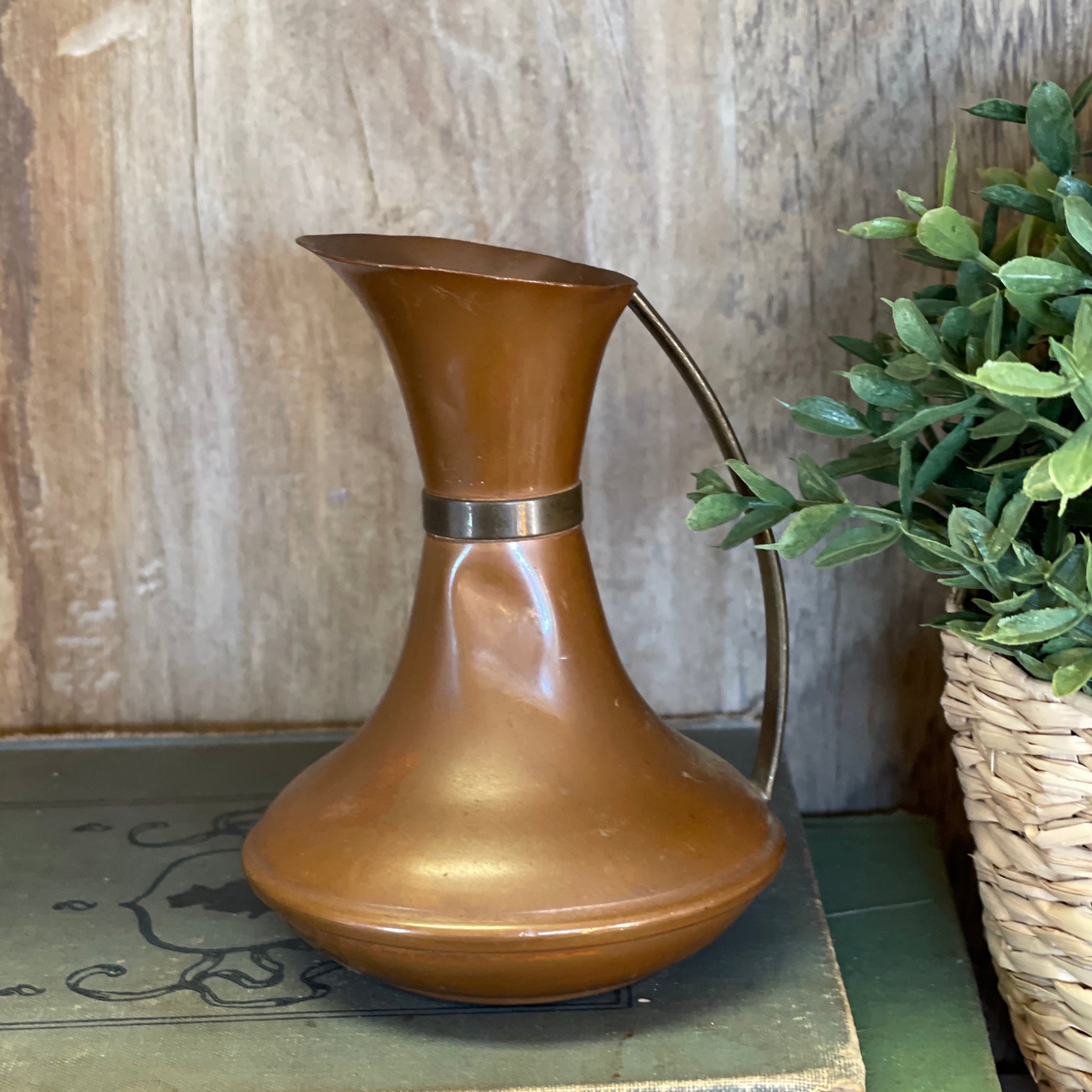 Small Copper and Brass Pitcher – The Gentleman's Stache, DBA Mercantile 1858