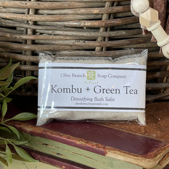 Kombu + Green Tea Detox Bath Salts Packet