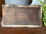 Salvaged Vintage Cigar Box Lid