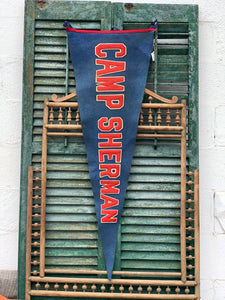Vintage Camp Sherman Pennant