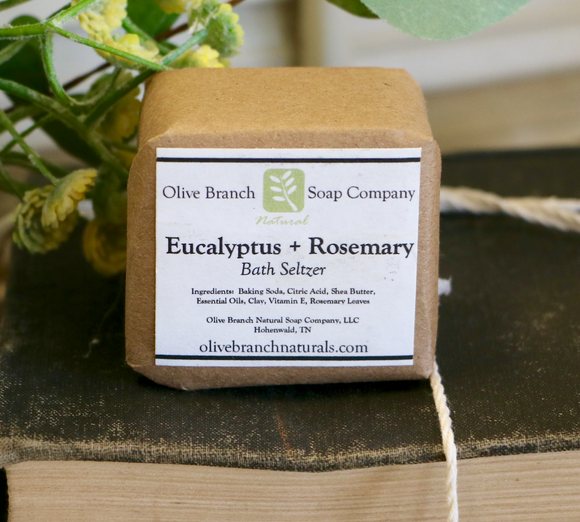 Eucalyptus + Rosemary Bath Seltzer