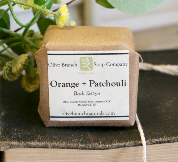 Orange + Patchouli Bath Seltzer