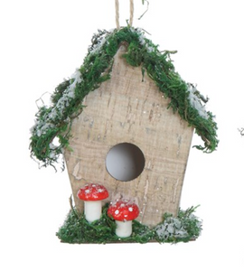 Paper Birdhouse Ornament