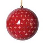 Hand-Painted Paper Mache Ornament