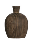 Charred Paulownia Wood Vase
