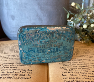 Vintage Edgeworth Plug Slice Tin