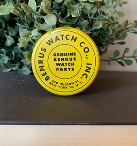 Vintage Benrus Watch Co. Tin