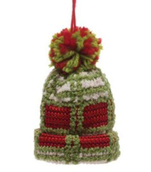 Mini Knit Winter Hat Ornament