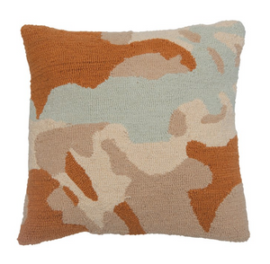 Multi-Color Punch Hook Pillow