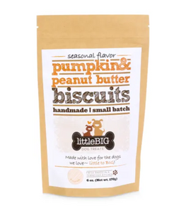 Pumpkin & Peanut Butter Dog Biscuit Bones