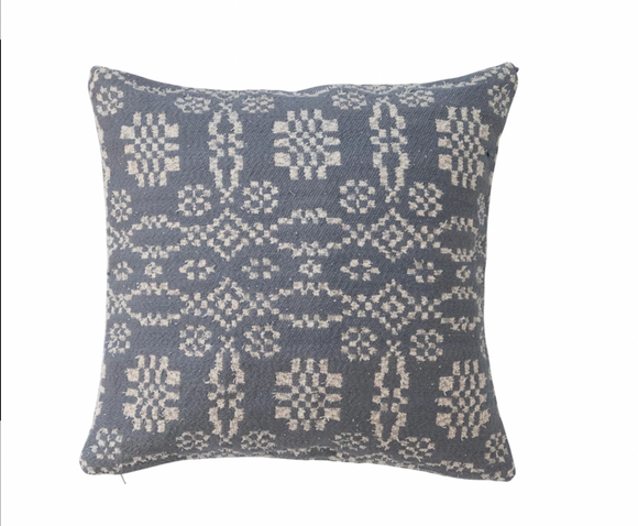 Woven Cotton Jacquard Pillow