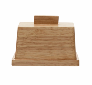 Acacia Wood Butter Dish