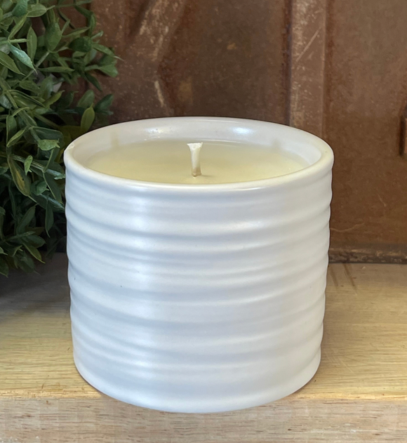 Cactus Blossom 8oz Soy Candle in Pottery