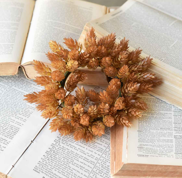 Autumn Awe Hops Candle Ring