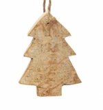 Birch Bark Holiday Ornament