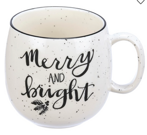 Merry & Bright Stoneware Mug