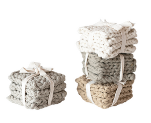 Crocheted Coaster Set