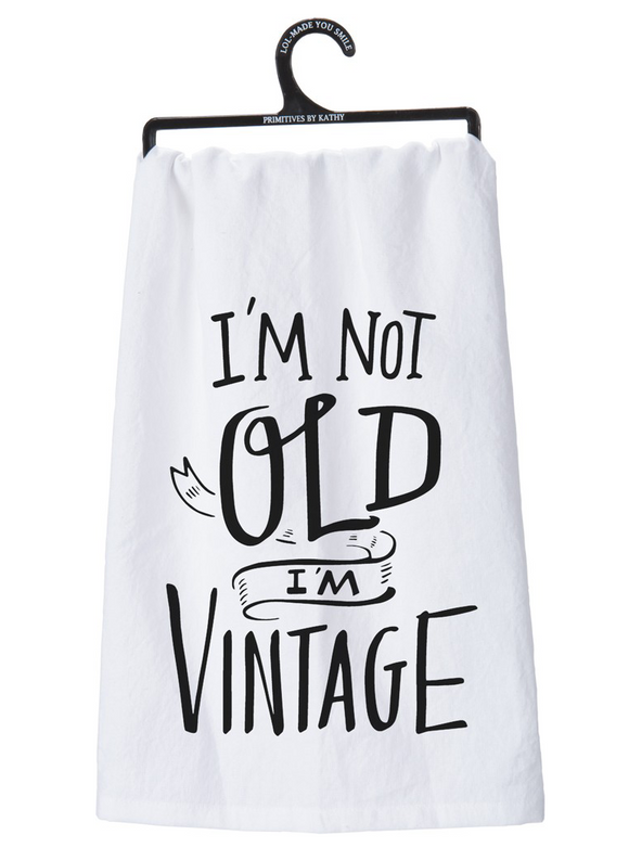 I'm Vintage Tea Towel