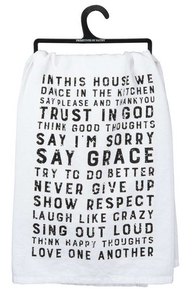 In This House Tea Towel