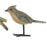 Decorative Bird w/ Metal Feet